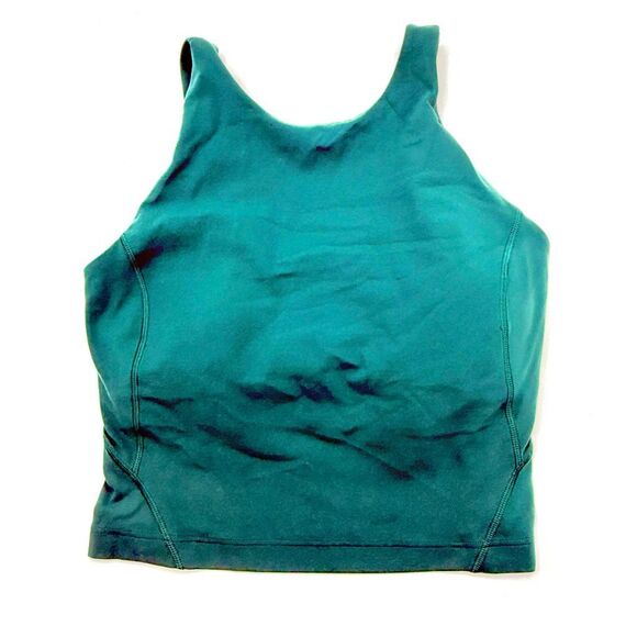 Lululemon Align High-Neck Tank Top in Tidewater Teal Nulu fabric - US Women’s 2 - Picture 1 of 9